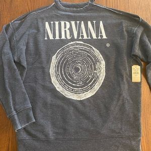 American Eagle Nirvana cut out sweater